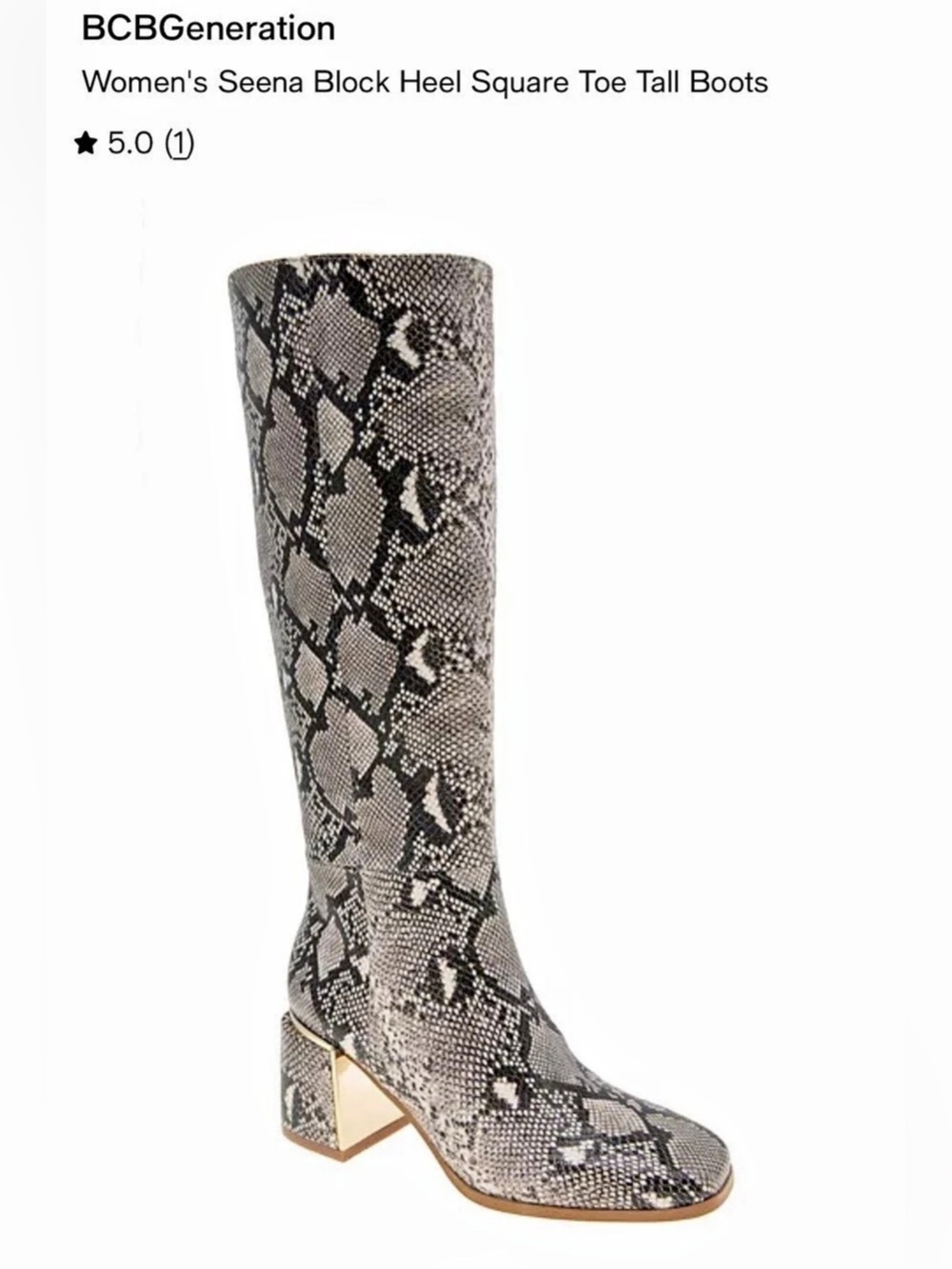 BCBGeneration Seena Block Heel Boots